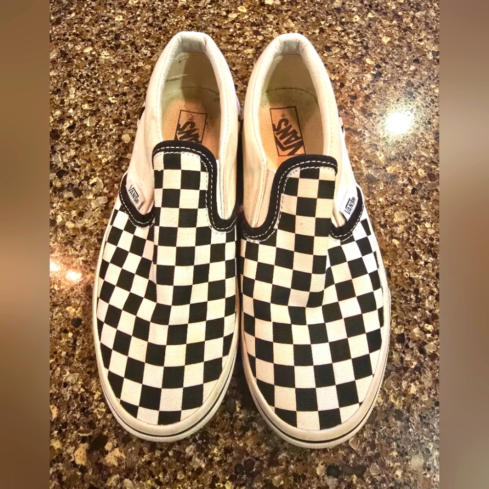 Size 3 kids Vans.